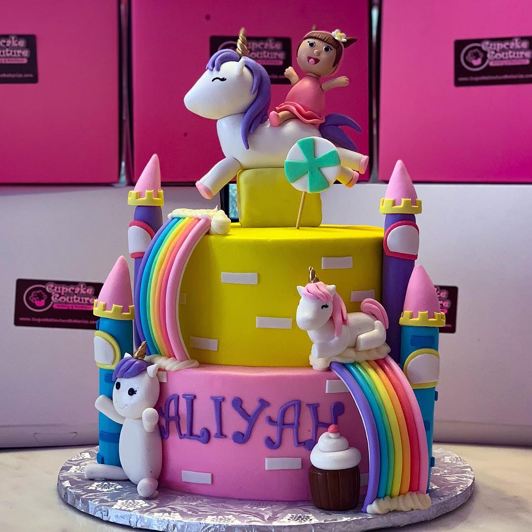 Custom cake by Hula Honey Bakery